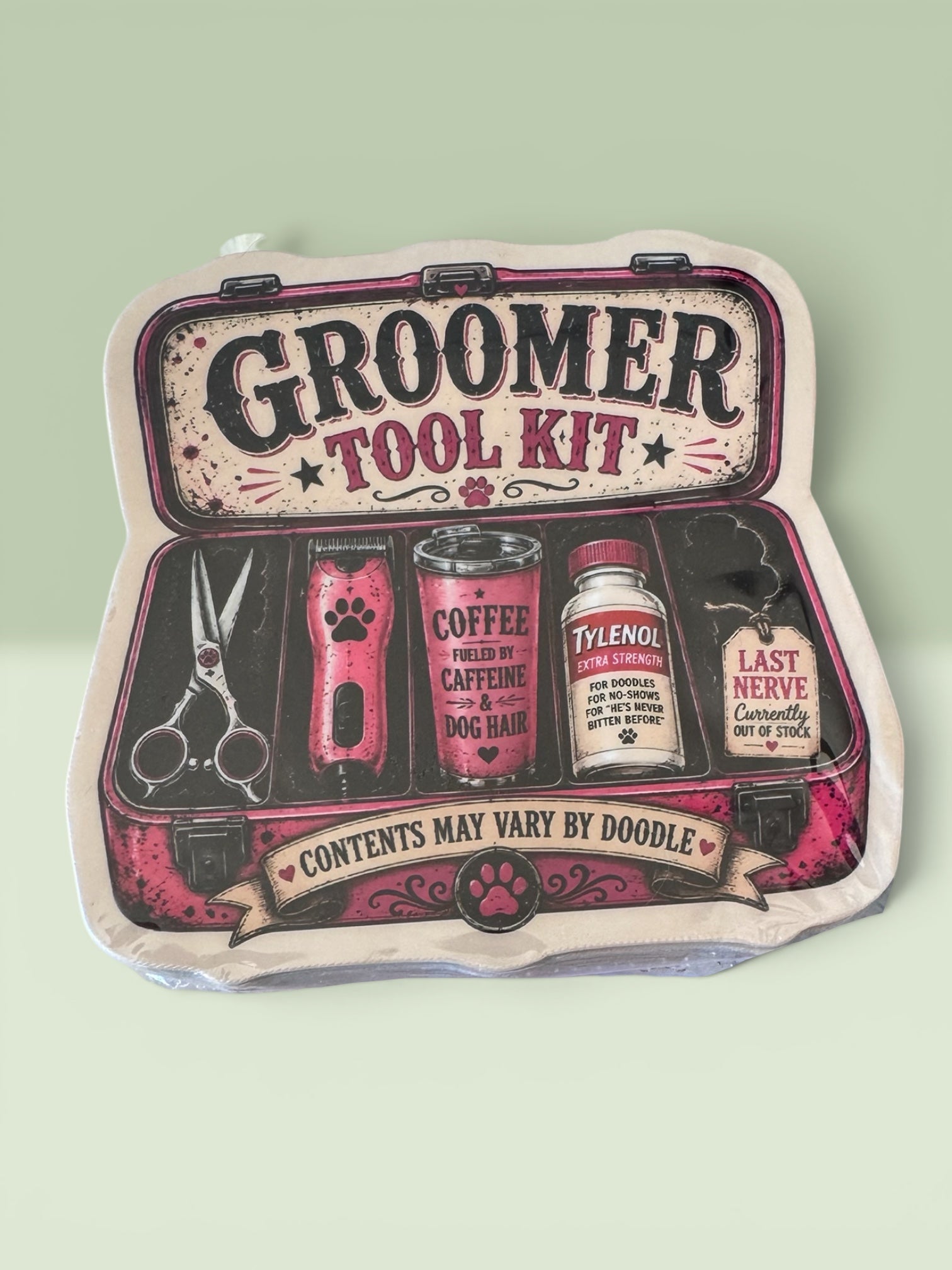 Groomer Tool Kit Sticker