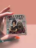 The Audacity "Brush It Out" Sticker